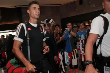 Ronaldo dan Juventus tiba di S'pura