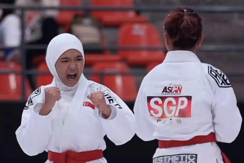 Singapura, sukan, jujitsu, Kejohanan Ju-Jitsu Asia 2025, Amman