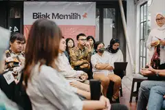 Pelancaran gerakan baru Bijak Memilih pimpinan pemuda Indonesia pada 19 Mac 2023. Pergerakan itu mahu mendidik pengundi muda menjelang Pilihan Paya Presiden pada 14 Februari yang kian hampir.