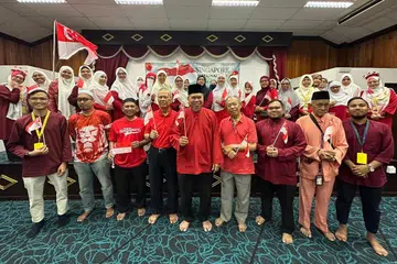 Masjid Ar-Raudhah mengundang kakitangan dan ahli pentadbir Masjid Hussain Sulaiman sempena Majlis Memperingati Hari Kebangsaan
(NDO) pada tahun 2023 lalu di Dewan Yam.