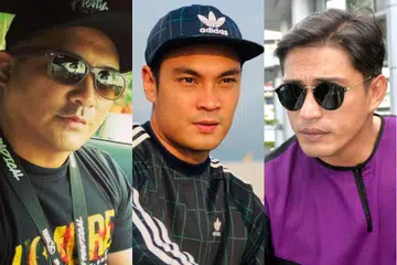 PERLU PENGORBANAN: Taufik berkata bakat Singapura tidak boleh duduk di sini dan mengharapkan populariti di Malaysia sebagaimana yang dikecapi bakat asal negara ini yang berpindah ke sana, seperti (dari kiri) Datuk Aaron Aziz, Hisyam Hamid dan Datuk Adi Putra. - Foto-foto fail