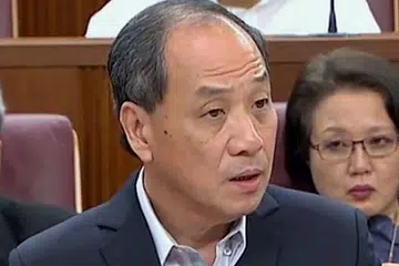 ENCIK LOW THIA KHIANG: Turut mempersoal keengganan PM Lee mengambil tindakan saman terhadap adik-beradiknya. - Foto tangkap layar