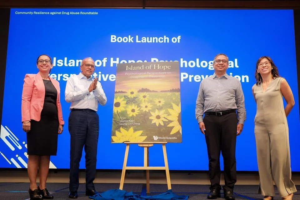 dadah, singapura, tinjauan, K. Shanmugam