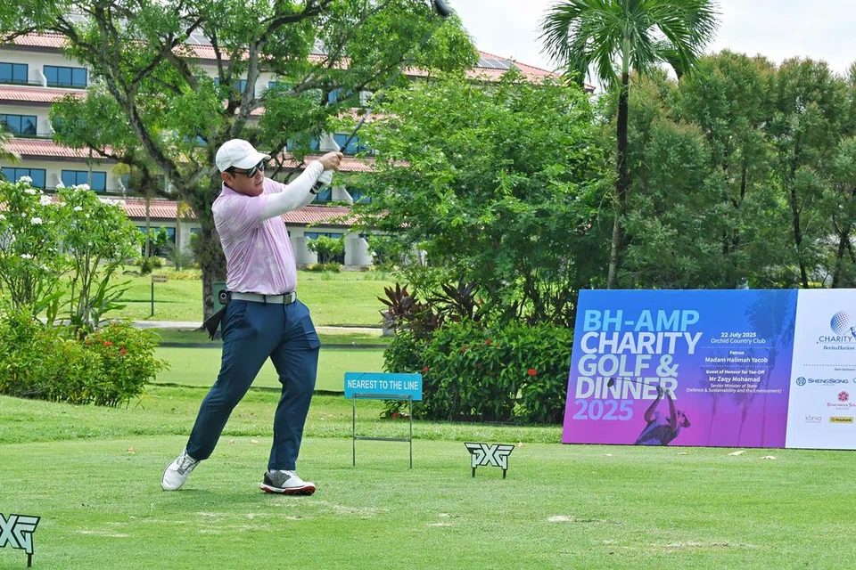 Berita Harian, AMP Singapura, Golf Amal, Jamuan Malam, Orchid Country Club