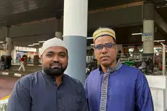 pekerja migran, Masjid Assyakirin, Bangladesh, sektor binaan, Hari Raya Aidiladha