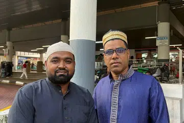 pekerja migran, Masjid Assyakirin, Bangladesh, sektor binaan, Hari Raya Aidiladha