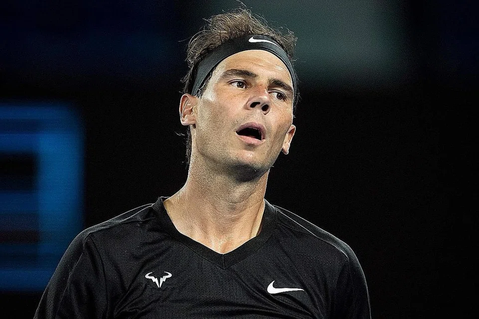 - Rafael Nadal (atas).- Foto AFP