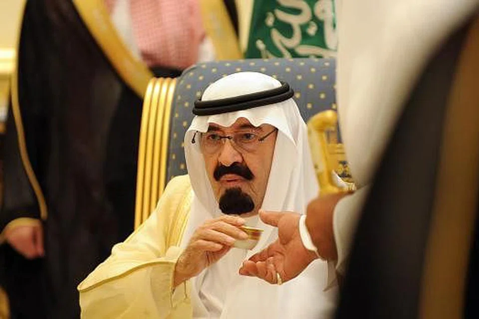 Allahyarham Raja Abdullah. Gambar fail