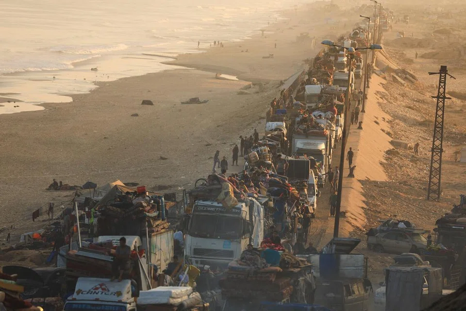 perang Israel-Palestin, Gaza, pindah-randah,