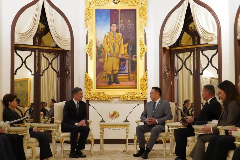 Mindef, Menteri Pertahanan, Menteri Dalam Negeri, Thailand, Chan Chun Sing, Anutin Charnvirakul