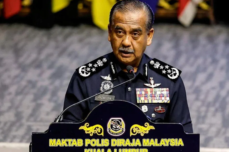 Ketua Polis Malaysia, Tan Sri Razaruddin Husain.