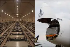 LAYANAN KHAS: Penerbangan Le Le ke Chengdu dari Singapura akan mengambil masa empat setengah jam dengan pesawat Boeing 747-400F.