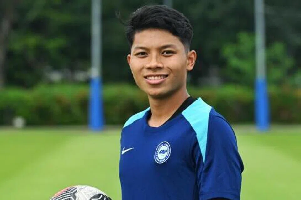 Harith Danish Irwan, 16 tahun, merupakan antara lima pemain yang berusia 17 tahun dan ke bawah di Sukan SEA 2025.