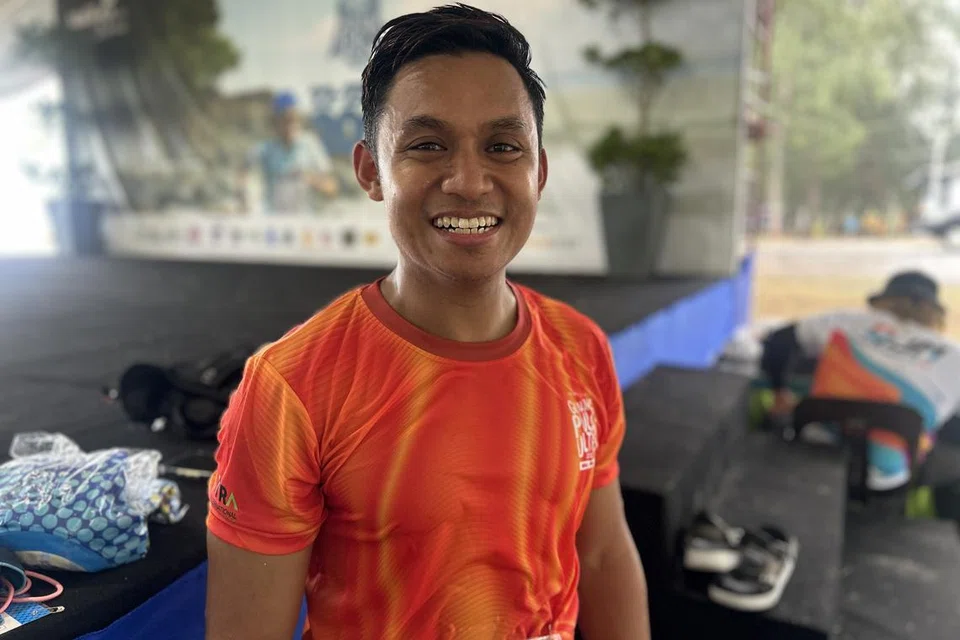 Peserta dari Singapura, Encik Muhammad Fazly Shah Azman.