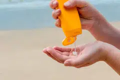 sunblock, pelindung matahari, UVA, UVB