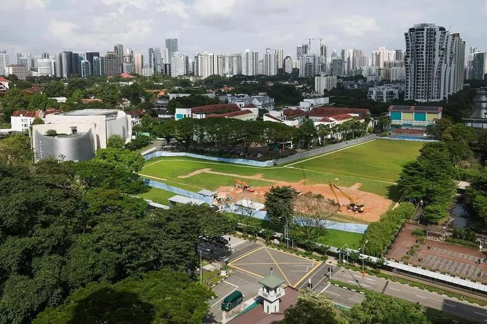RUMAH BARU: Dalam cadangan pindaan kepada pelan induk 2019, URA memperuntukkan tapak seluas kira-kira 1.5 hektar di Jalan Tanglin, bersebelahan Sekolah Perempuan Crescent.