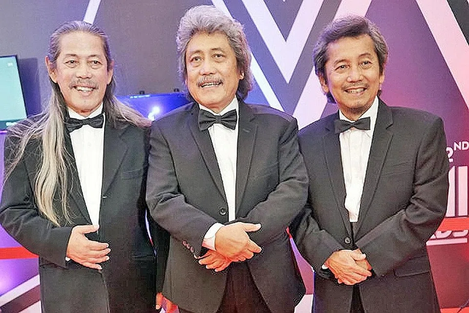 ORANG LAMA: Kumpulan trio Bimbo (dari kiri) Acil, Sam dan Jaka. - Foto BIMBO GROUP