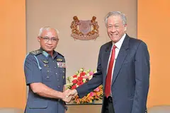 Menteri Pertahanan, Dr Ng Eng Hen.