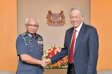 Menteri Pertahanan, Dr Ng Eng Hen.