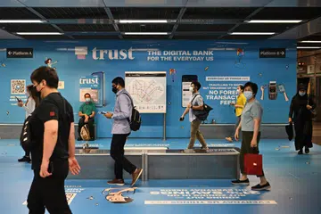 BANK DIGITAL: Trust Bank bermatlamat menjadi bank runcit keempat terbesar di Singapura. Ia kini mempunyai lebih 600,000 pelanggan atau sekitar 12 peratus daripada penduduk dewasa Singapura. 