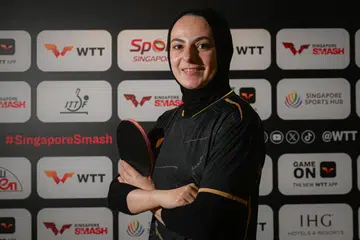Dina Meshrif, antara pemain tenis meja terbaik Mesir, berada di Singapura menyertai pertandingan tenis meja antarabangsa 30 Januari hingga 9 Februari di Arena OCBC.