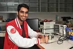 KEMAHIRAN DIAKUI: Encik Muhammad Hasnaat Islam terima pingat kecemerlangan dalam kategori elektronik dalam pertandingan kemahiran WorldSkills Asean.