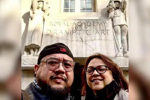 TIDAK SEHALUAN SELEPAS 25 TAHUN: Datuk Afdlin Shauki dan Datin Maria Christina Orow Abdullah bercerai sejak April lalu.