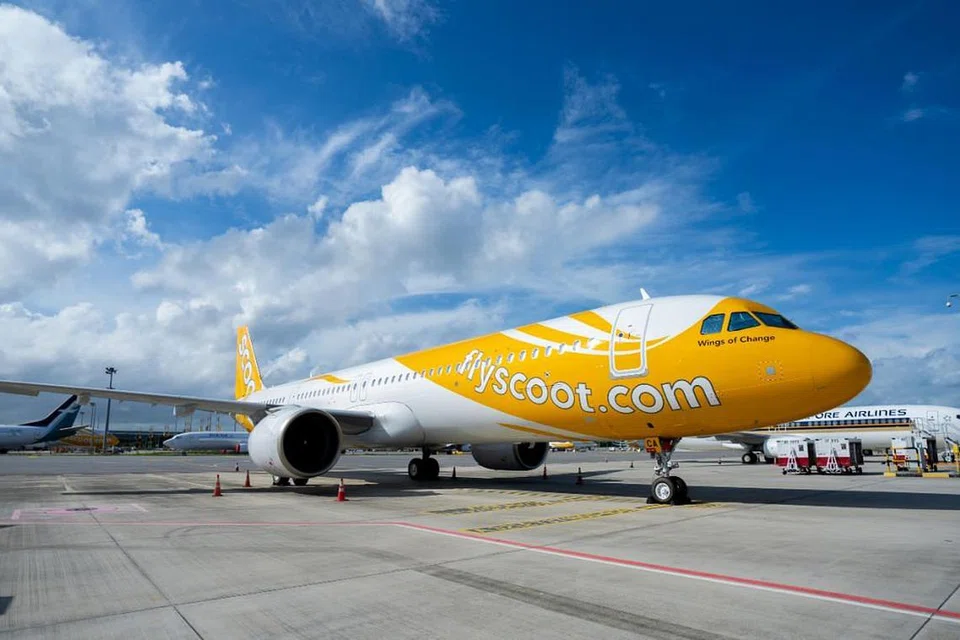 DIJADUAL TERBANG KE CEBU, HO CHI MINH CITY: Jenis pesawat A321neo juga akan digunakan bagi laluan penerbangan Singapura-Cebu dan Singapura-Ho Chi Minh City pada Ogos nanti. - Foto SCOOT