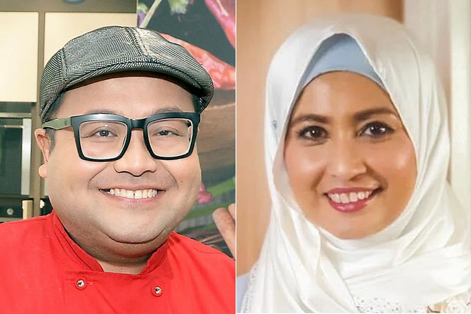 Cef Mel Dean (kiri) dan Cef Siti Mastura Alwi (kanan)