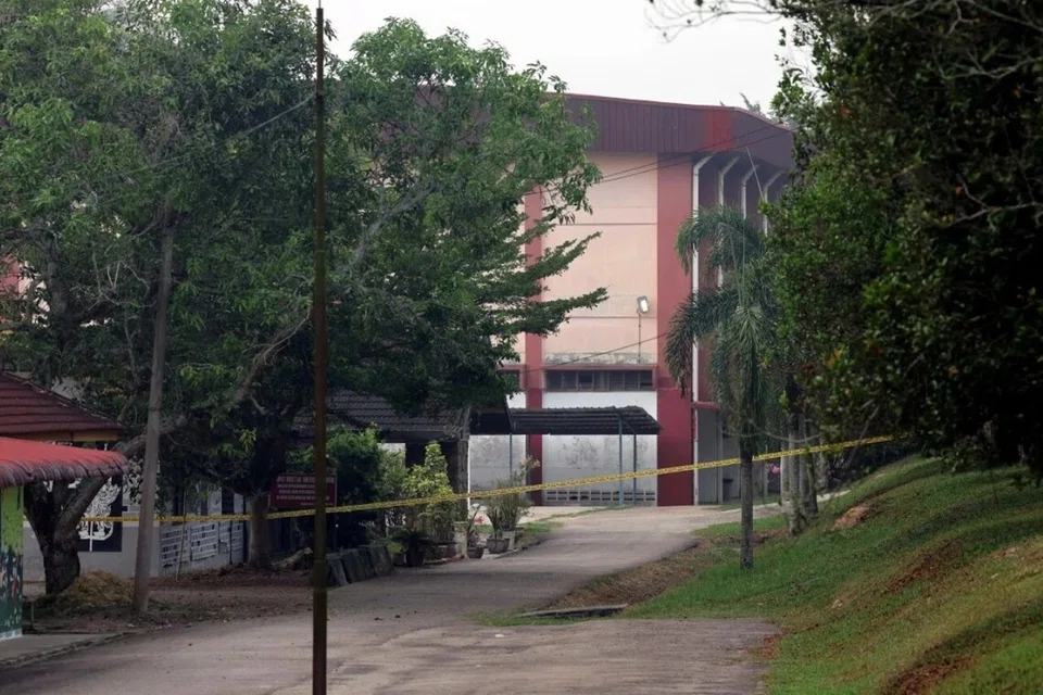 FDewan di sebuah sekolah menengah di Yong Peng, Batu Pahat, Johor, yang dipercayai menjadi tempat kejadian seorang pelajar perempuan Tingkatan Empat, Irene Sofiya Mohd Khairool Faisal, 16 tahun, dibunuh.