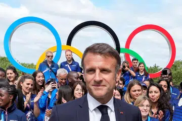 Presiden Emmanuel Macron berkata  Perancis kini sudah bersedia menjadi tuan rumah Sukan Olimpik Paris. 