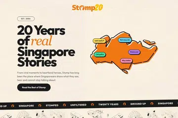 Stomp, ulang tahun ke-20, laman mikro baru