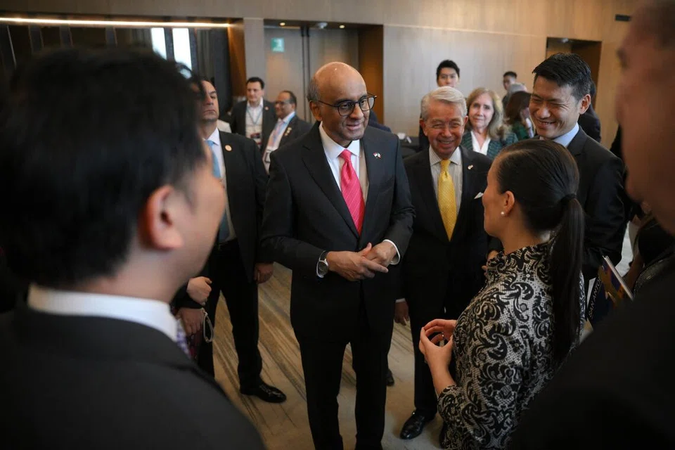 Presiden, Tharman, perniagaan