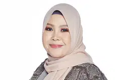 CIK SABARIAH RAMILAN: Bersara selepas 42 tahun dalam bidang penyiaran.