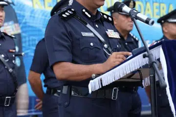 SIASAT KEMATIAN: Ketua Polis Daerah Serdang, Timbalan Pesuruhjaya A.A Anbalagan, menyiasat kes kematian seorang wanita kurang upaya intelektual yang meninggal dunia dengan kesan kecederaan akibat dipukul pada badan.