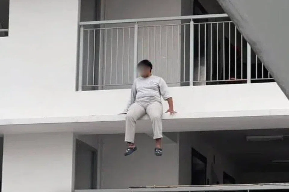 belebas flat, lelaki ditahan, Tampines