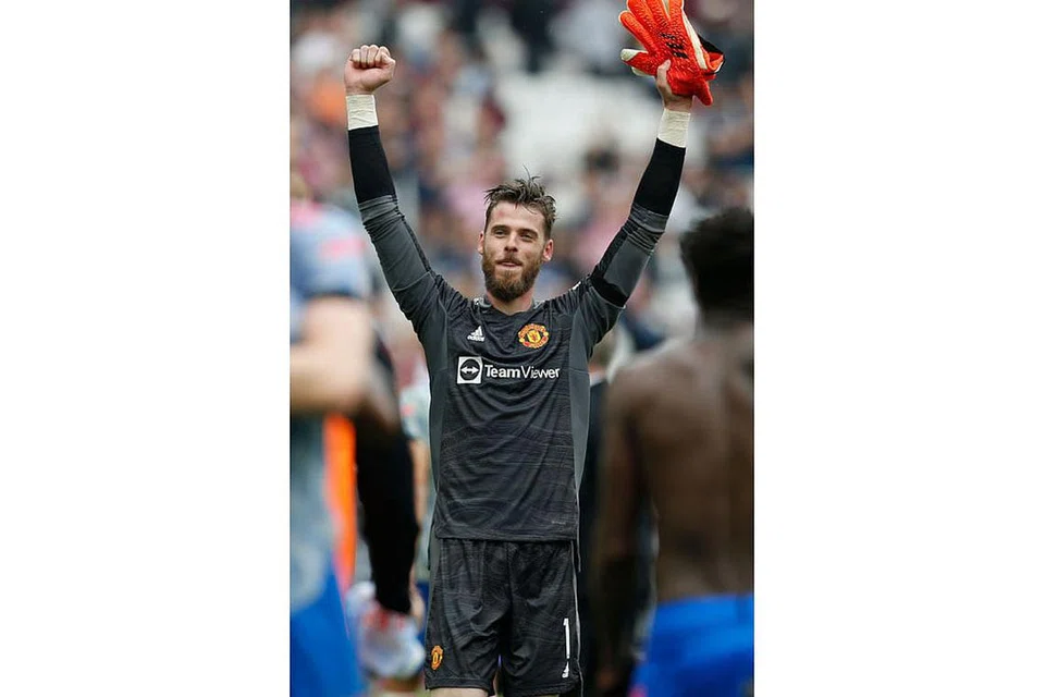 DAVID DE GEA. - Foto AFP