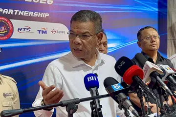 Menteri Dalam Negeri Malaysia, Datuk Seri Saifuddin Nasution Ismail.