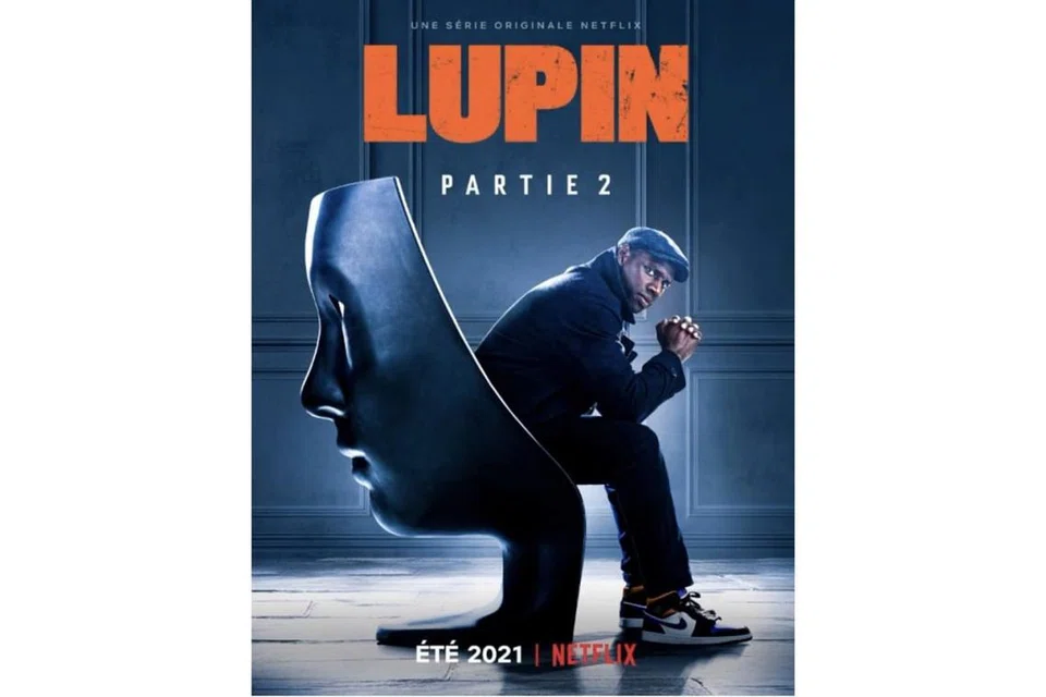 'LUPIN': Musim kedua siri drama dalam bahasa Perancis mengenai jenayah bijak, yang berdasarkan novel 'Arsene Lupin' karya Maurice Leblanc, baru sahaja ditayangkan pada 11 Jun. - Foto NETFLIX 