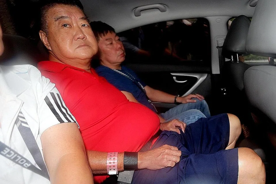 PERGOLAKAN KELUARGA: Tan Nam Seng (gambar atas) tidak senang dengan cara menantunya, Encik Spencer Tuppani, memperlakukan anak perempuannya, Cik Shyller Tan, lalu menikam menantunya itu di Boon Tat Street hingga membawa maut. - Foto fail