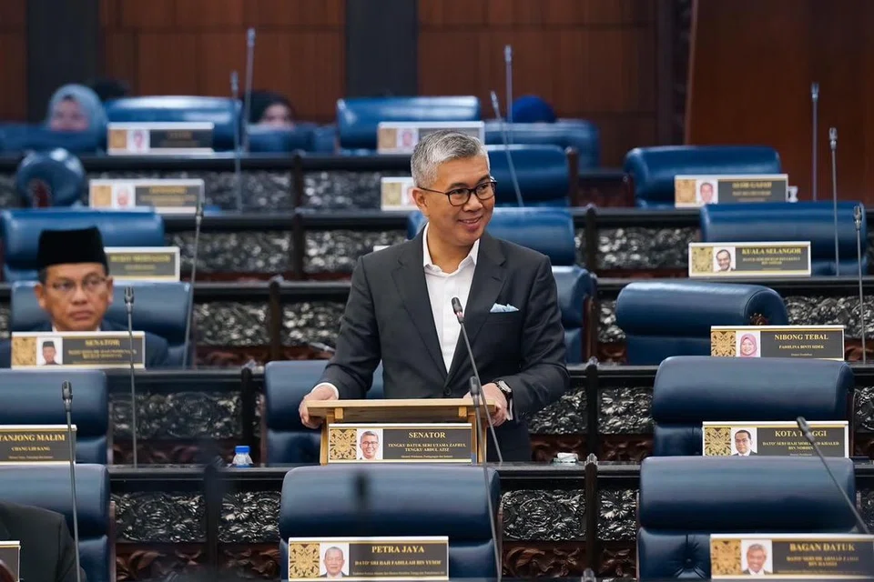Menteri Pelaburan, Perdagangan dan Industri Malaysia, Tengku Datuk Seri Zafrul Abdul Aziz. 