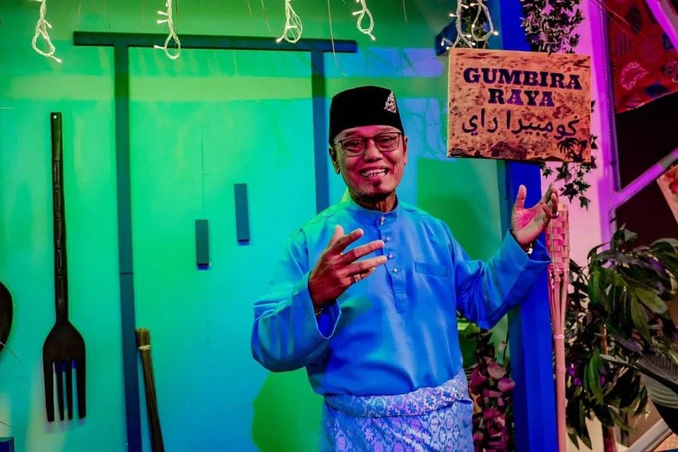 RUSLAN YUS: Setelah lama tidak muncul di kaca televisyen, penyanyi lagu 'Satay' ini kembali di platform digital Wisma Geylang Serai dengan lagu terkenalnya itu.