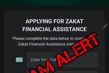 Majlis Ugama Islam Singapura (Muis) telah mengeluarkan amaran terhadap satu iklan penipuan dalam talian yang mendakwa orang ramai boleh memohon untuk mendapatkan bantuan kewangan zakat secara dalam talian.