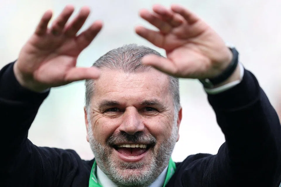 LATIHAN PENTING: Ange Postecoglou anggap latihan  pramusim menentang pasukan kuat yang dijalankan di Singapura adalah penting.