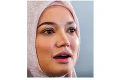 CAPAI KATA PUTUS: Setelah berbincang, Puteri Sarah Liyana (atas) dan Syamsul Yusof telah mencapai kata putus dengan lafaz talak dijatuhkan pada 18 April ini. - Foto-foto BHM, KOSMOS!