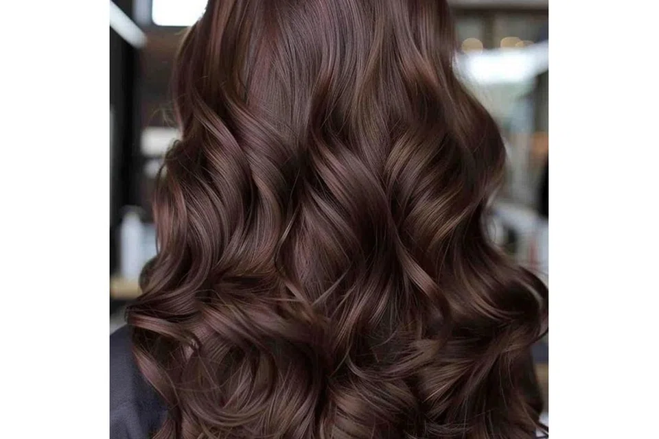 Rambut mengurai sihat dengan penggunaan syampu inai.