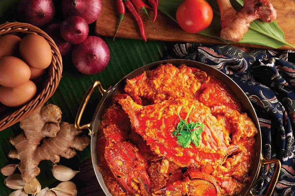 Ketam Cili yang istimewa dari Mutiara Seafood.