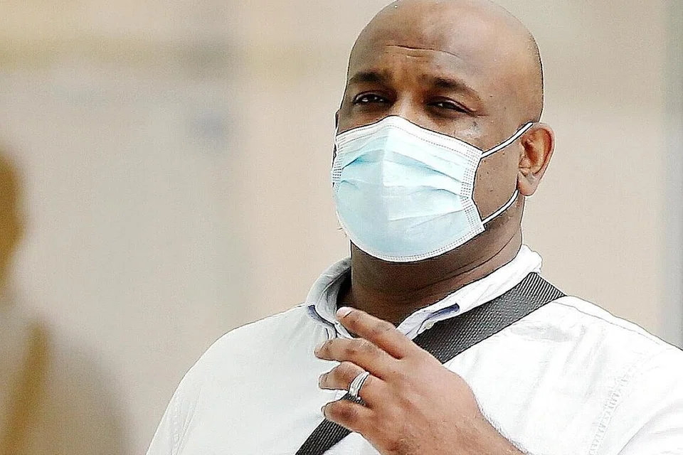 MENGAKU SALAH: Syed Mokhtar Syed Yusope dihukum penjara dan sebat kerana terlibat dalam kes rompakan membabitkan perjanjian bitcoin palsu. - Foto BH oleh WONG KWAI CHOW