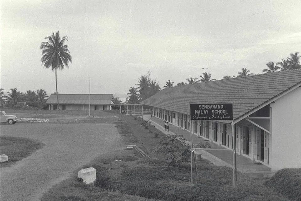 Sekolah Melayu Sembawang pada 1959.