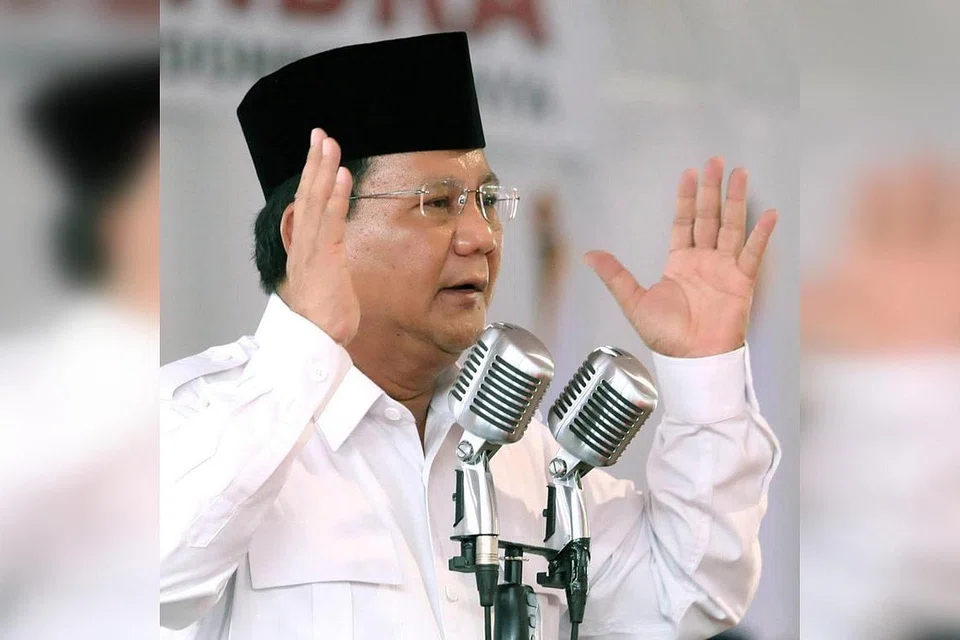MENTERI PERTAHANAN: Encik Prabowo Subianto yang juga Ketua Umum Parti Gerakan Indonesia Raya (Gerindra) mencuba nasib buat kali ketiga bertanding dalam Pilpres 2024. - Foto FACEBOOK.COM / PRABOWOSUBIANTO 